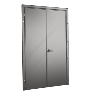 Stainless Steel - Double leaf utility door